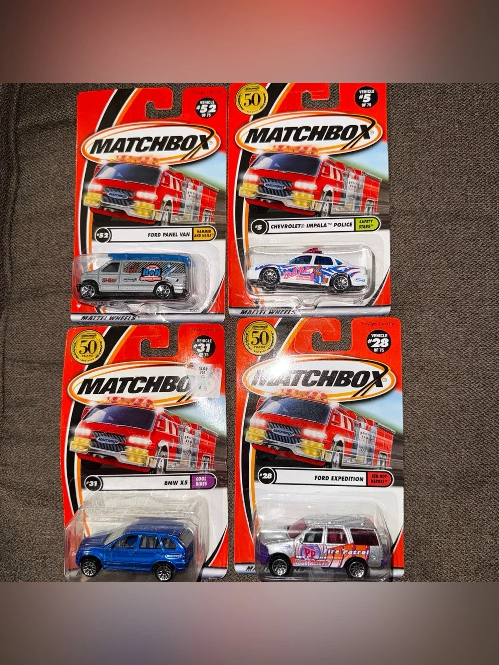 MATCHBOX LOT OF 10 12 ASSORTED VEHICLES ALL NEW